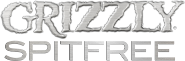 Silver Grizzly Spitfree logo.